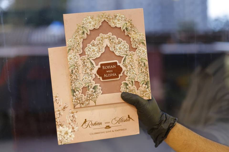 Inviataion card bandhan cards