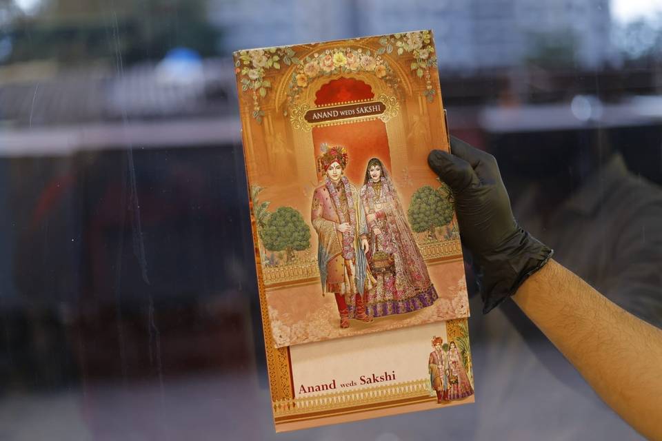 Inviataion card bandhan cards