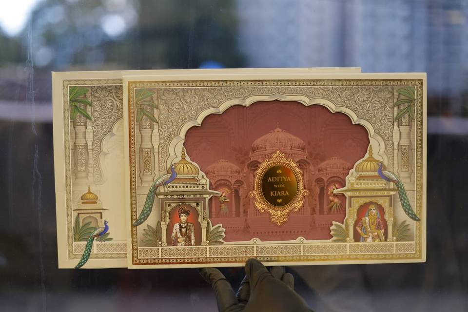 Inviataion card bandhan cards