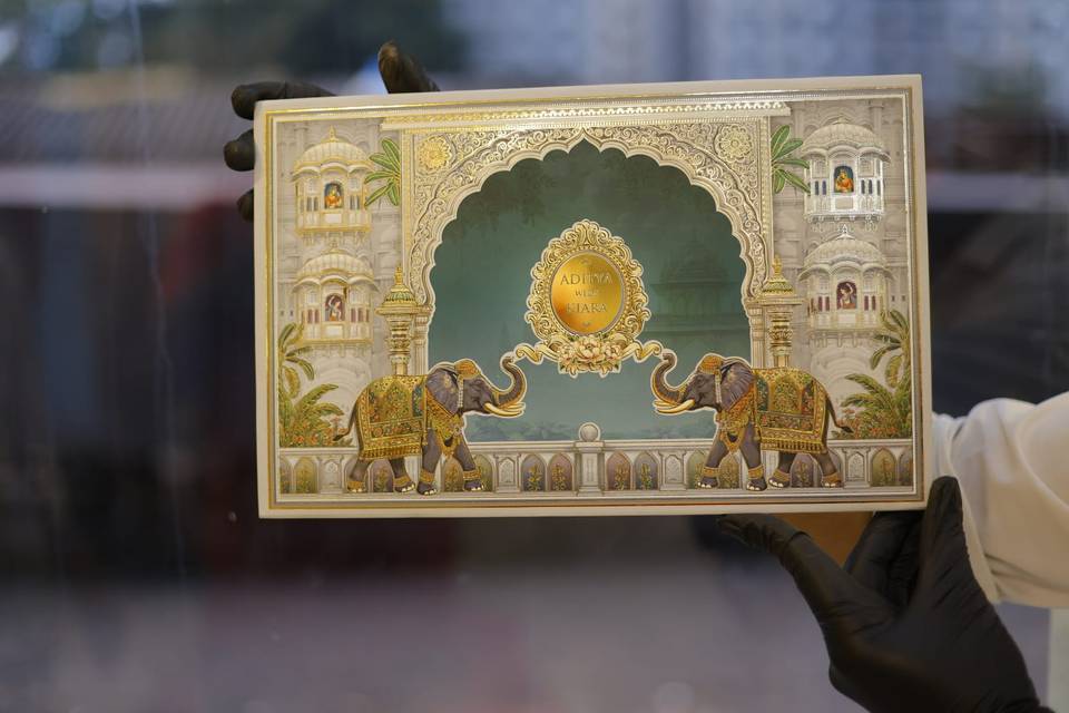 Inviataion card bandhan cards