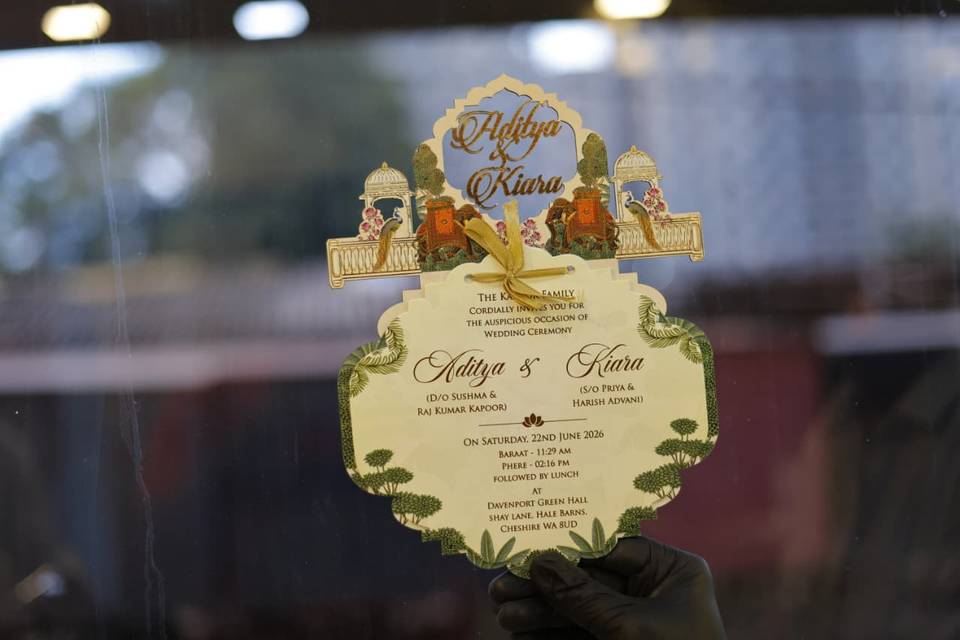 Inviataion card bandhan cards