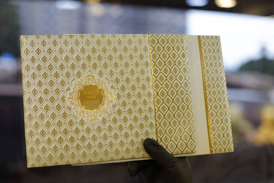 Inviataion card bandhan cards