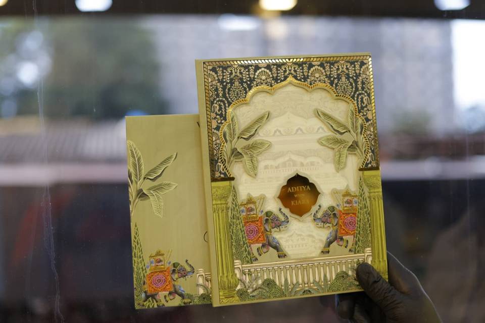 Inviataion card bandhan cards