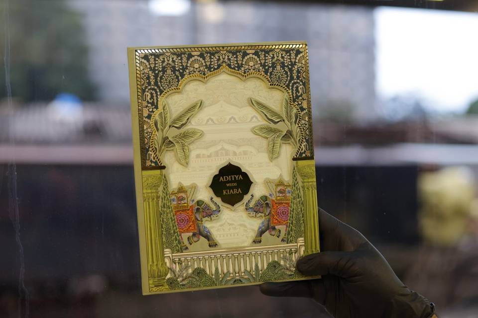 Inviataion card bandhan cards