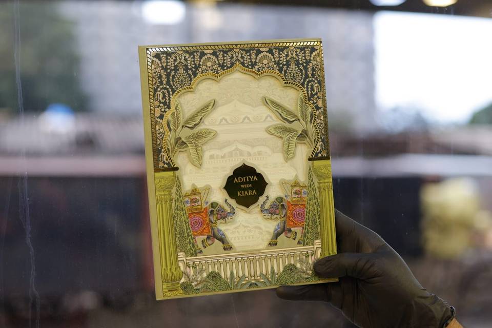 Inviataion card bandhan cards