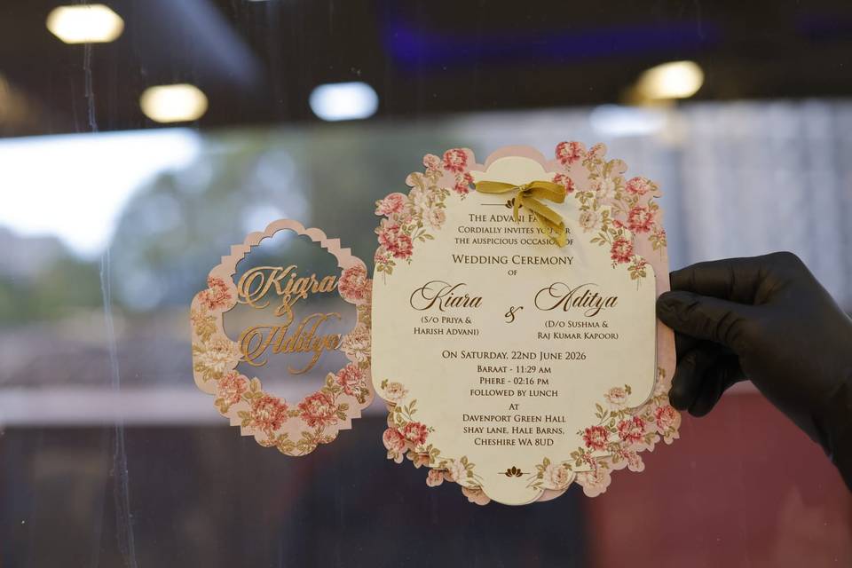 Inviataion card bandhan cards