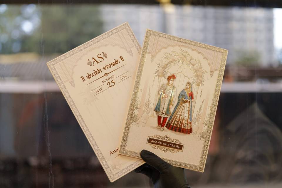 Inviataion card bandhan cards