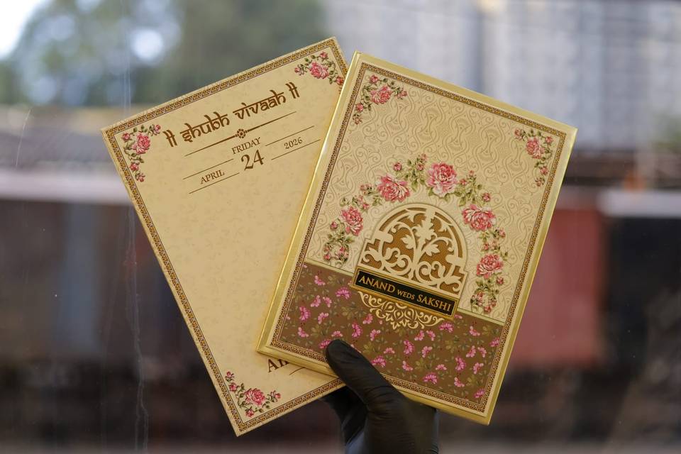 Inviataion card bandhan cards