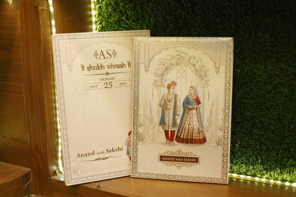 Inviataion card bandhan cards