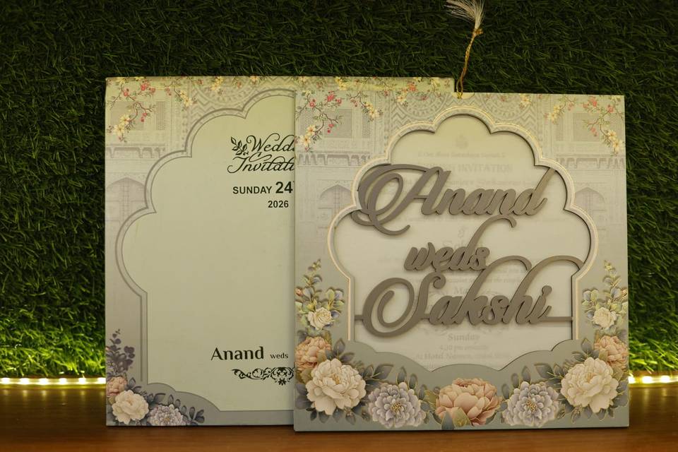 Inviataion card bandhan cards
