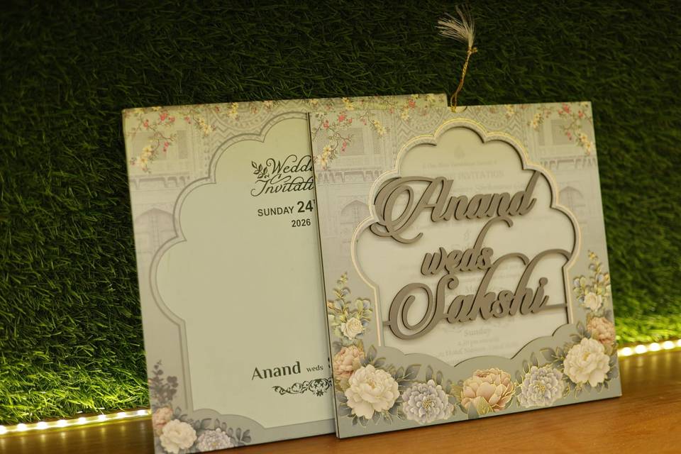 Inviataion card bandhan cards