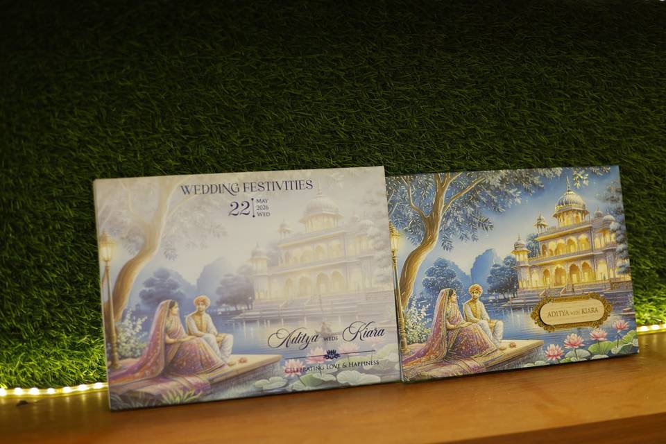 Inviataion card bandhan cards