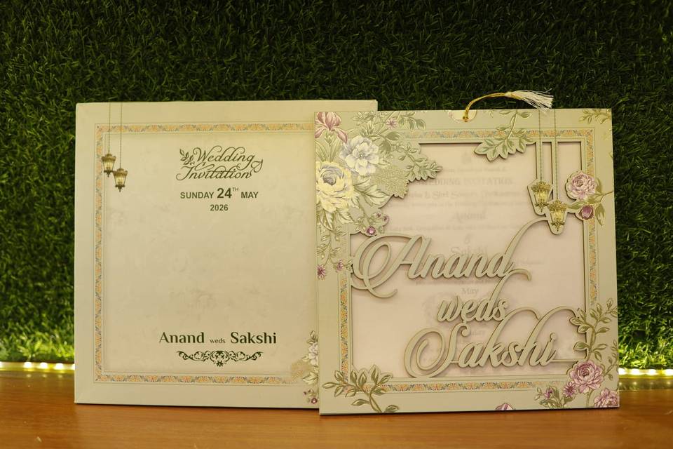 Inviataion card bandhan cardsI
