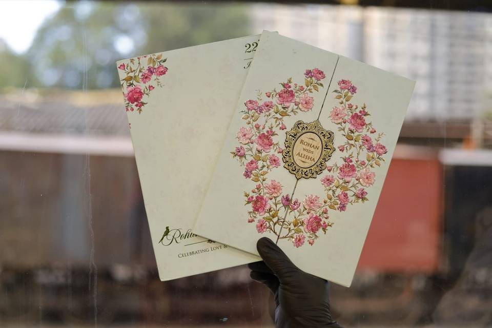 Inviataion card bandhan cards