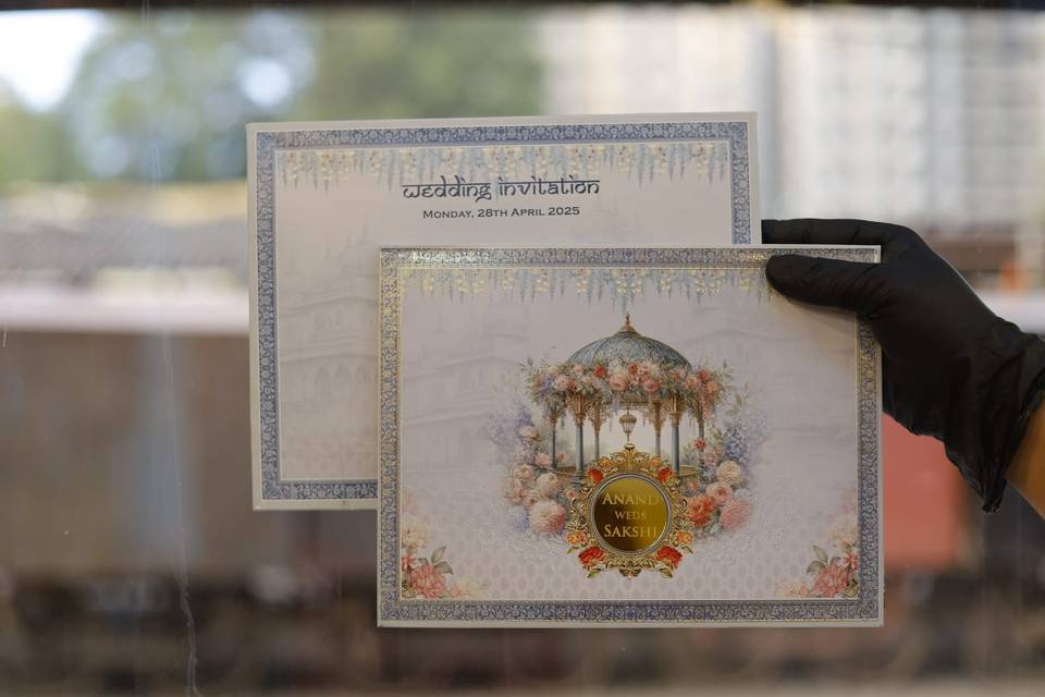 Inviataion card bandhan cards