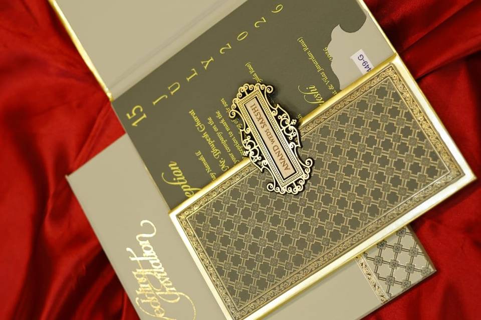 Inviataion card bandhan cards