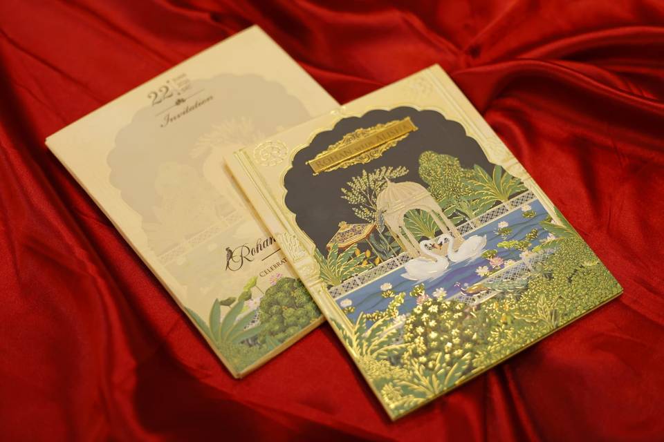 Inviataion card bandhan cards