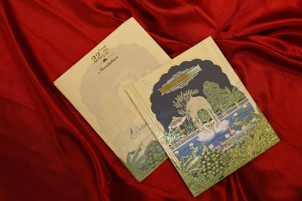 Inviataion card bandhan cards