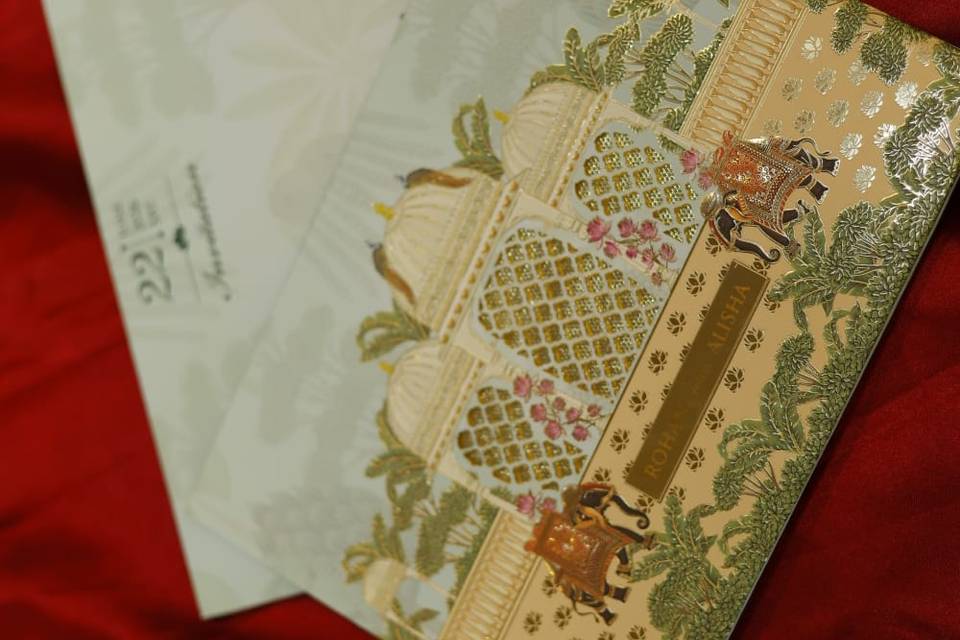 Inviataion card bandhan cards