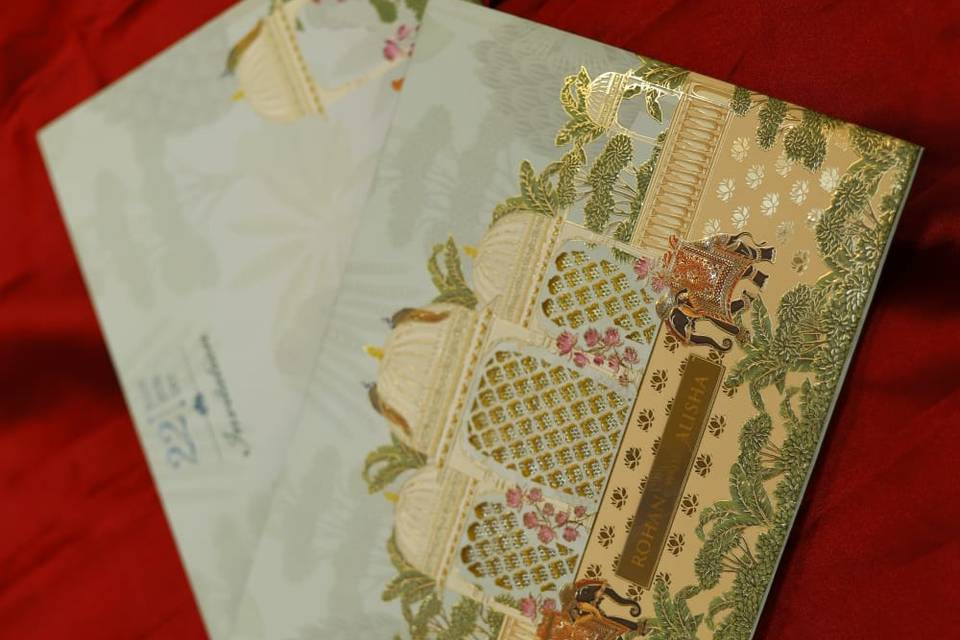Inviataion card bandhan cards