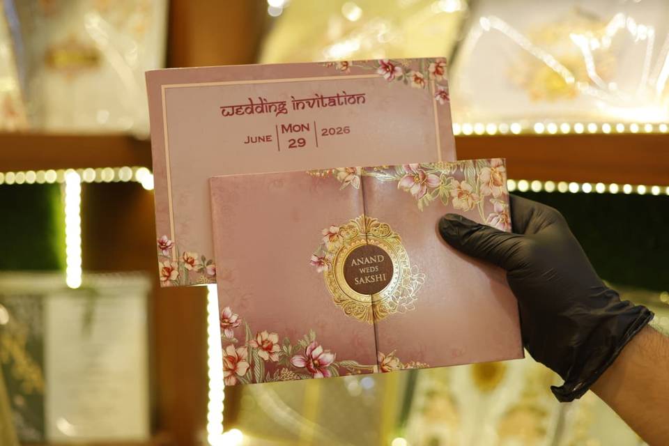 Inviataion card bandhan cards