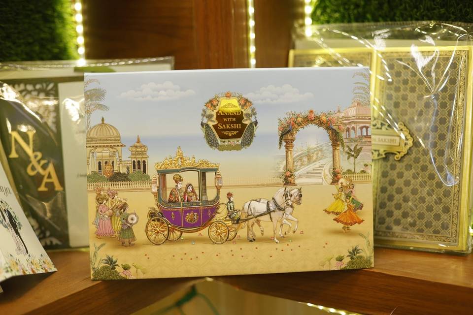 Inviataion card bandhan cards