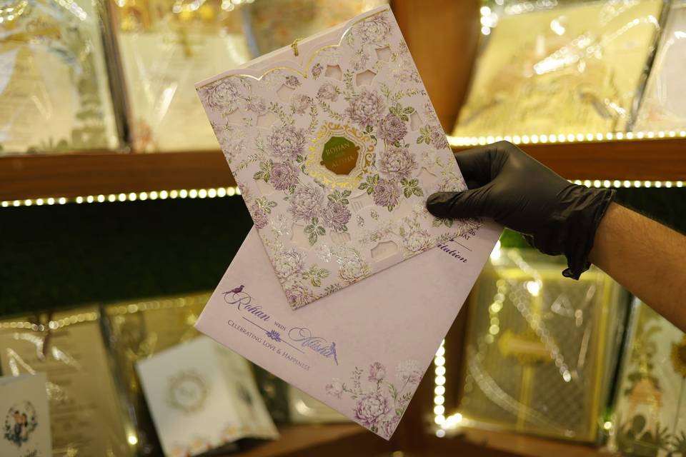 Inviataion card bandhan cards