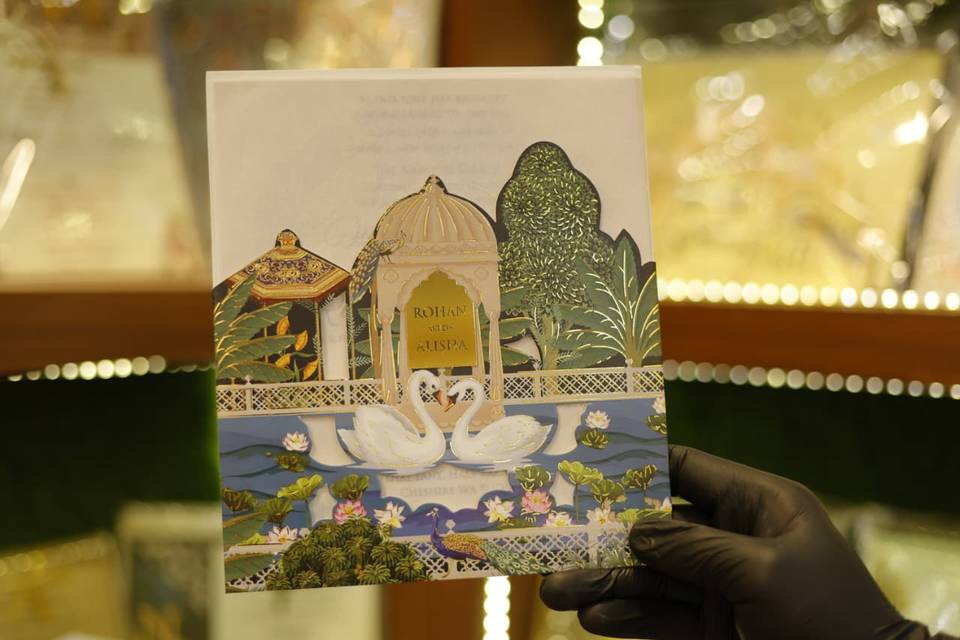 Inviataion card bandhan cards