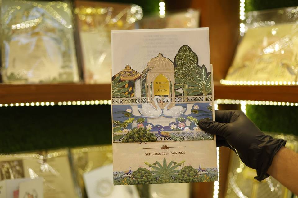 Inviataion card bandhan cards