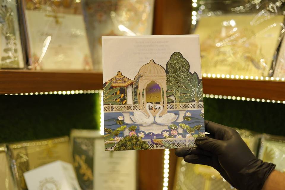 Inviataion card bandhan cards