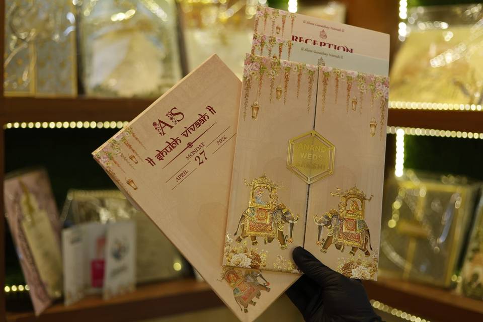 Inviataion card bandhan cards