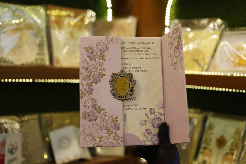 Inviataion card bandhan cards
