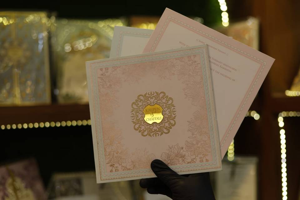 Inviataion card bandhan cards