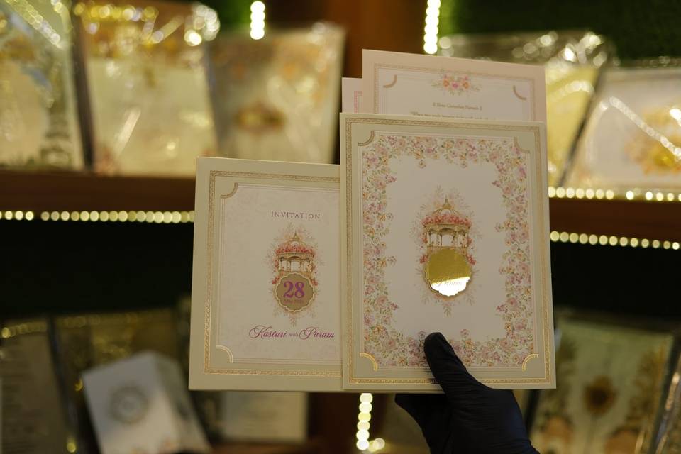 Inviataion card bandhan cards