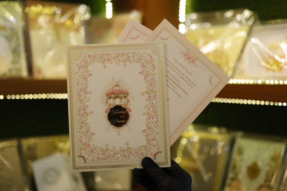Inviataion card bandhan cards