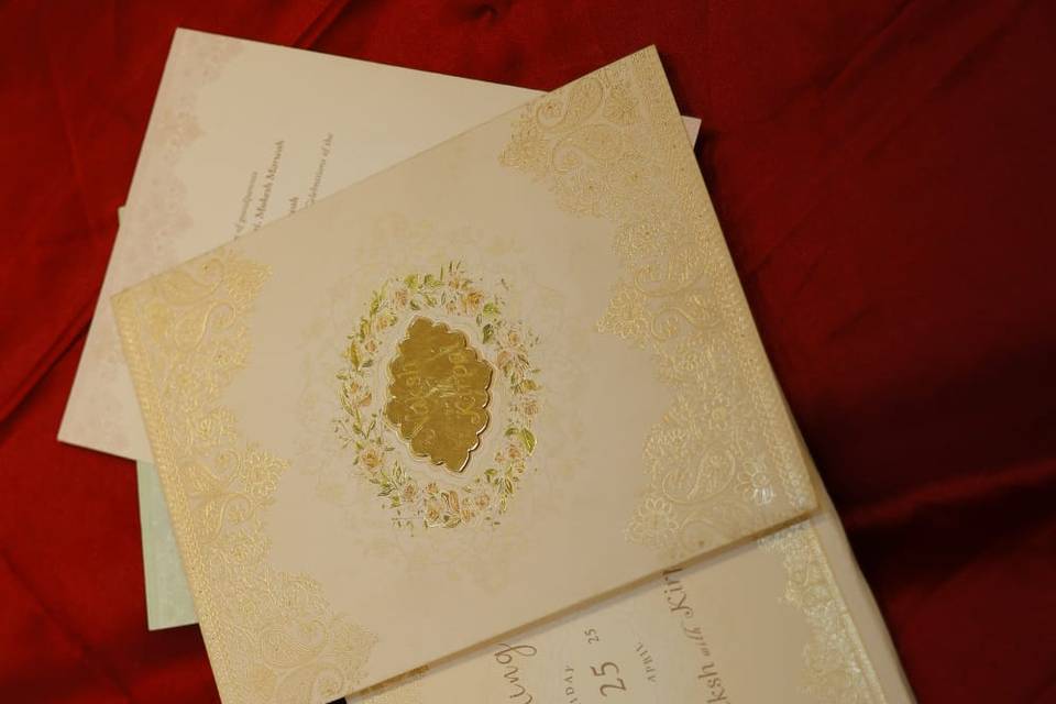 Inviataion card bandhan cards