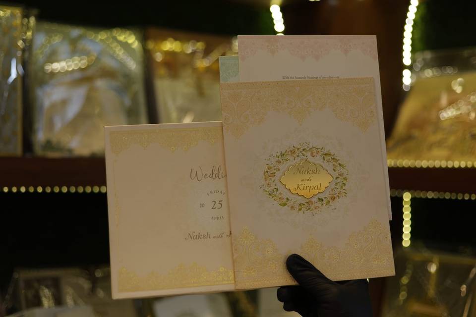 Inviataion card bandhan cards