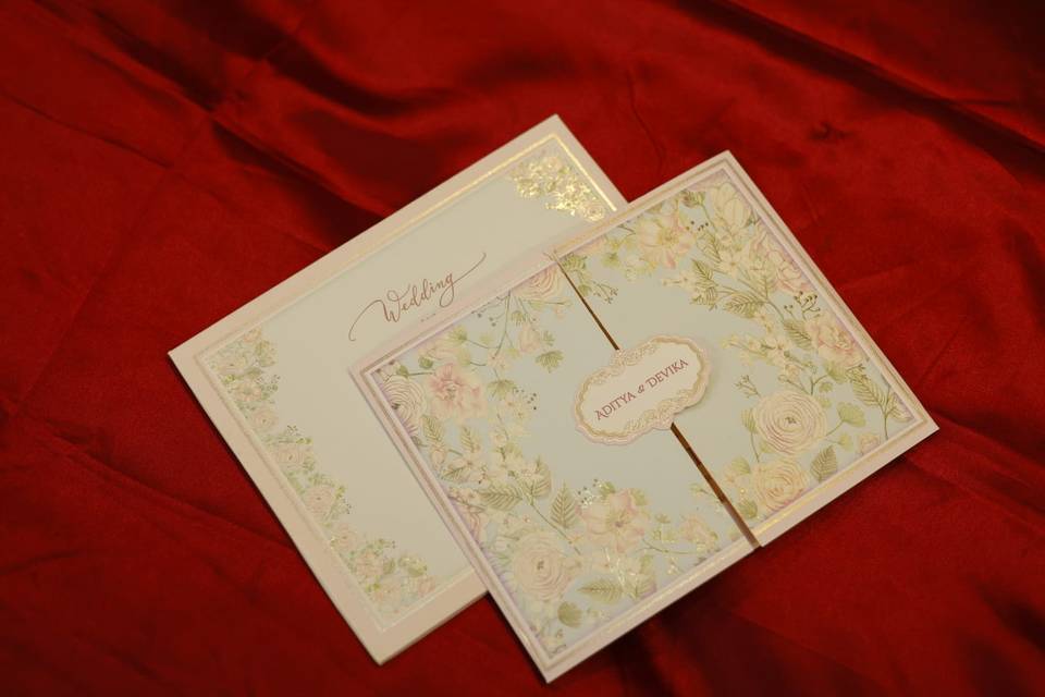 Inviataion card bandhan cards