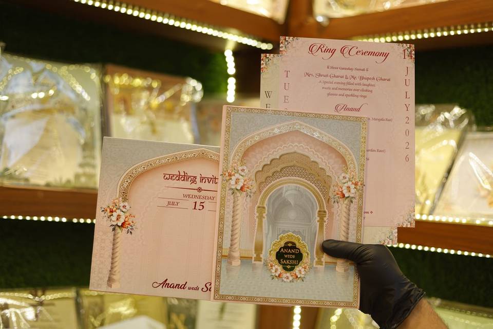 Inviataion card bandhan cards