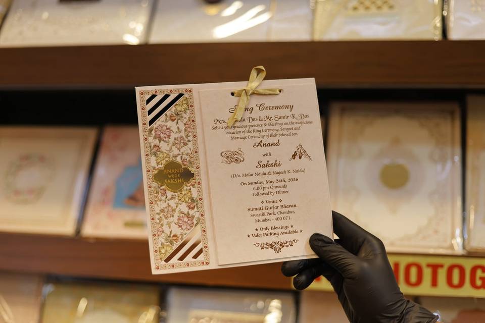 Inviataion card bandhan cards