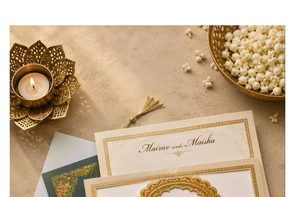 Inviataion card bandhan cards