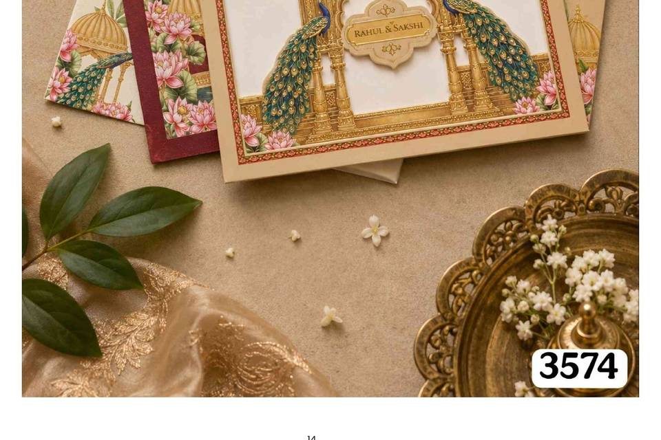 Inviataion card bandhan cards