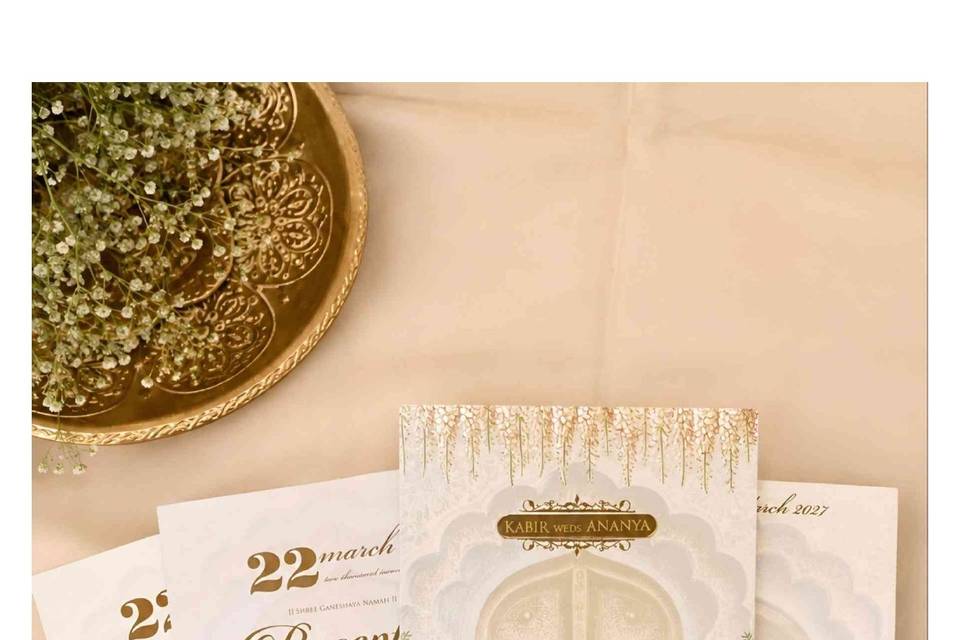 Inviataion card bandhan cards