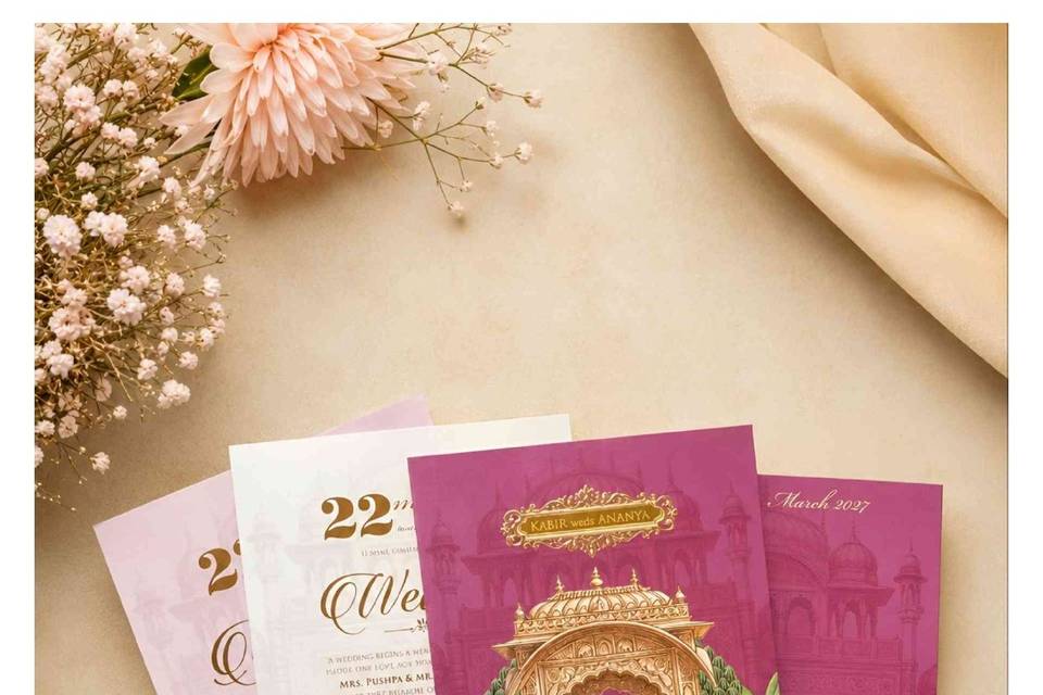 Inviataion card bandhan cards