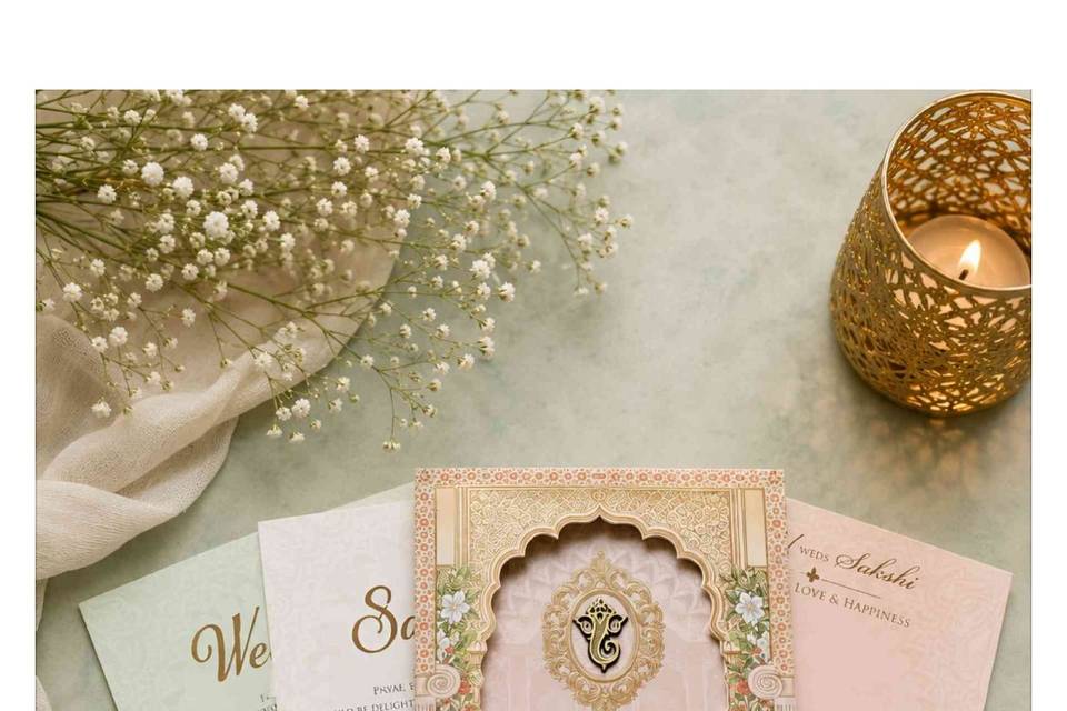 Inviataion card bandhan cards