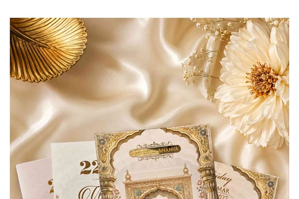 Inviataion card bandhan cards