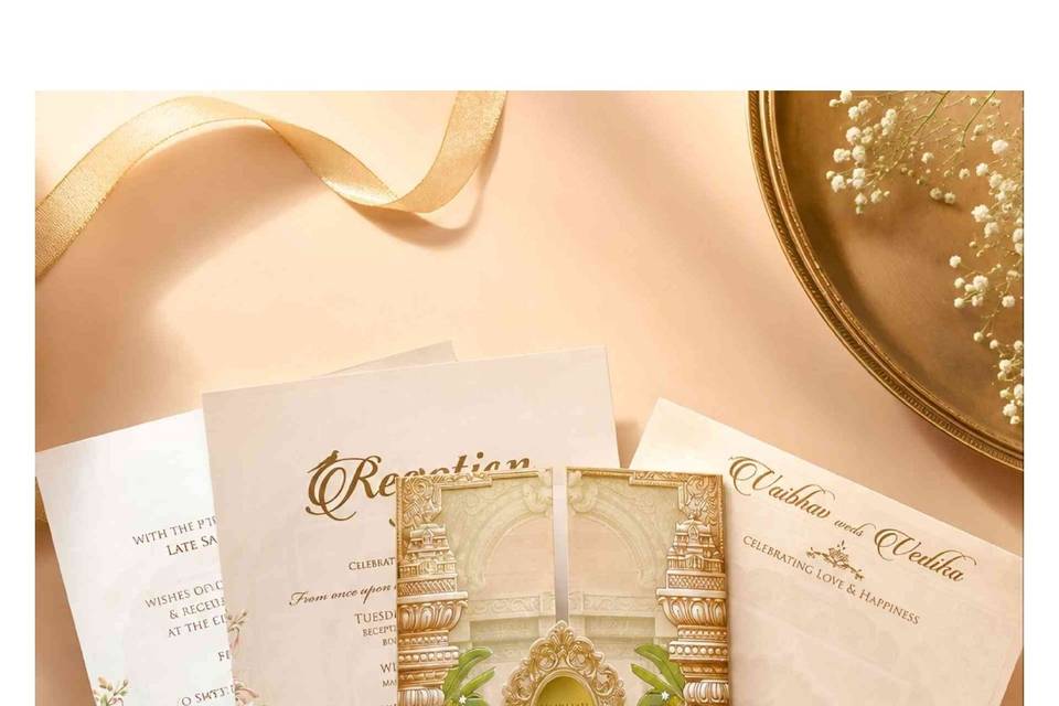 Inviataion card bandhan cards