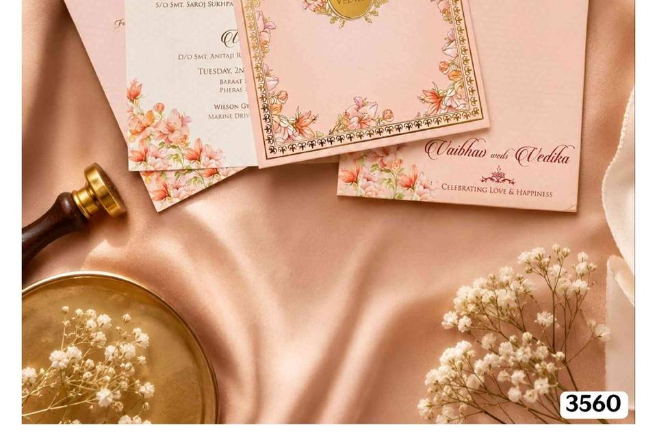 Inviataion card bandhan cards