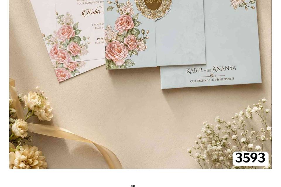 Inviataion card bandhan cards