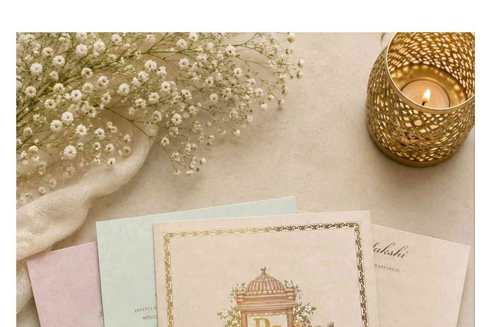 Inviataion card bandhan cards